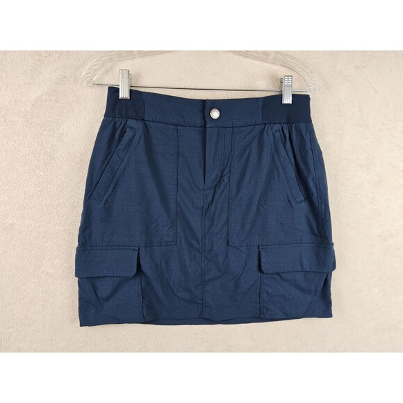 Athleta Women's Cargo Pocket Skort Blue Size 2 - Picture 1 of 3